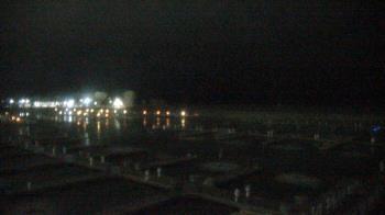 Weather camera view of Waukegan Harbor and Marina.