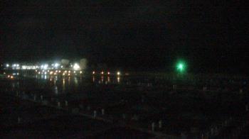 Weather camera view of Waukegan Harbor and Marina.