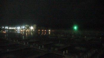 Weather camera view of Waukegan Harbor and Marina.