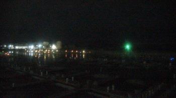 Weather camera view of Waukegan Harbor and Marina.