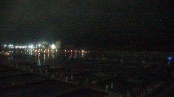 Weather camera view of Waukegan Harbor and Marina.