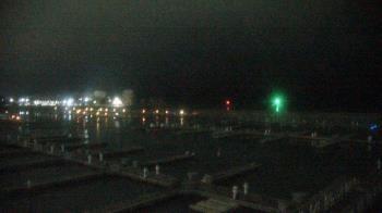 Weather camera view of Waukegan Harbor and Marina.