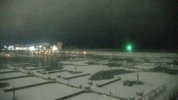 Weather camera view of Waukegan Harbor and Marina.