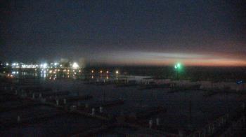 Weather camera view of Waukegan Harbor and Marina.