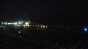 Weather camera view of Waukegan Harbor and Marina.