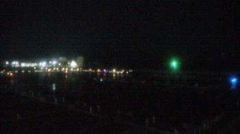 Weather camera view of Waukegan Harbor and Marina.