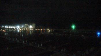 Weather camera view of Waukegan Harbor and Marina.