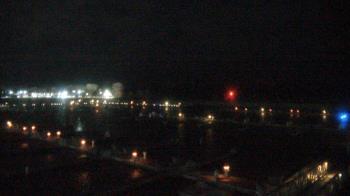 Weather camera view of Waukegan Harbor and Marina.