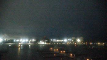 Weather camera view of Waukegan Harbor and Marina.