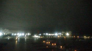Weather camera view of Waukegan Harbor and Marina.