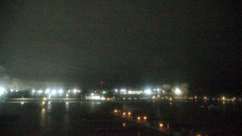 Weather camera view of Waukegan Harbor and Marina.