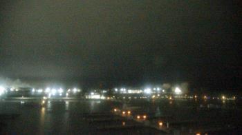 Weather camera view of Waukegan Harbor and Marina.