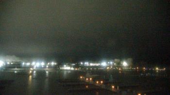 Weather camera view of Waukegan Harbor and Marina.