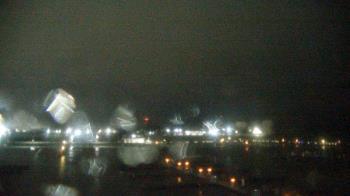 Weather camera view of Waukegan Harbor and Marina.