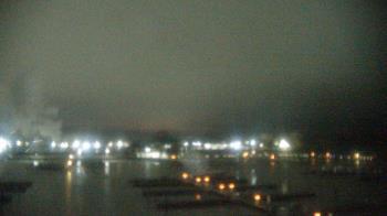 Weather camera view of Waukegan Harbor and Marina.