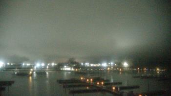 Weather camera view of Waukegan Harbor and Marina.