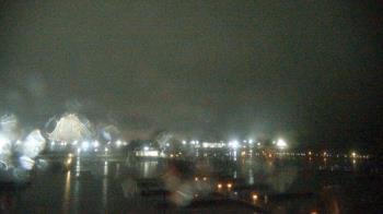 Weather camera view of Waukegan Harbor and Marina.