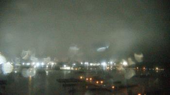 Weather camera view of Waukegan Harbor and Marina.