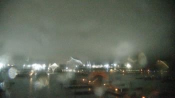 Weather camera view of Waukegan Harbor and Marina.