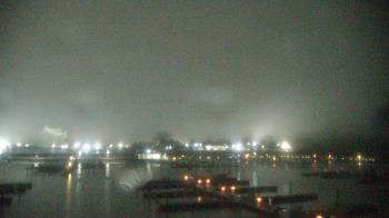 Weather camera view of Waukegan Harbor and Marina.