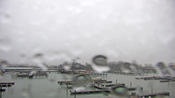 Weather camera view of Waukegan Harbor and Marina.