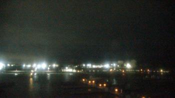 Weather camera view of Waukegan Harbor and Marina.