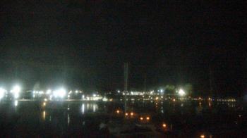 Weather camera view of Waukegan Harbor and Marina.