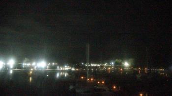 Weather camera view of Waukegan Harbor and Marina.