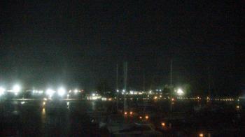 Weather camera view of Waukegan Harbor and Marina.