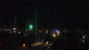 Weather camera view of Waukegan Harbor and Marina.