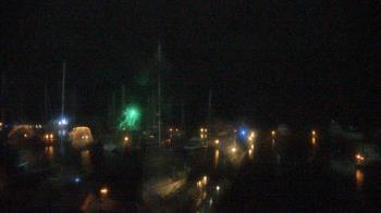 Weather camera view of Waukegan Harbor and Marina.