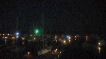 Weather camera view of Waukegan Harbor and Marina.