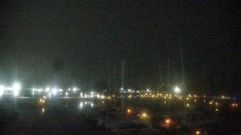 Weather camera view of Waukegan Harbor and Marina.