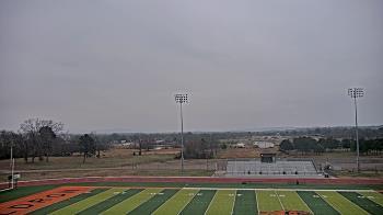 Weather camera view of Waldron HS.