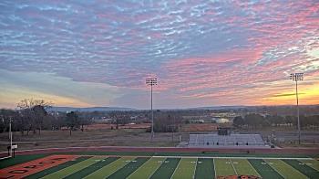 Weather camera view of Waldron HS.