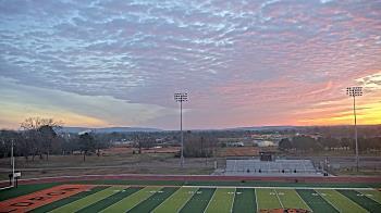 Weather camera view of Waldron HS.