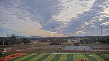 Weather camera view of Waldron HS.