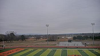 Weather camera view of Waldron HS.