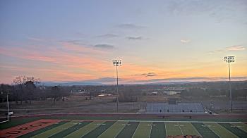 Weather camera view of Waldron HS.