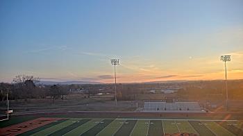 Weather camera view of Waldron HS.