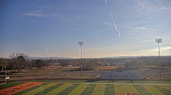 Weather camera view of Waldron HS.
