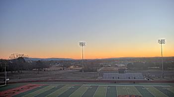 Weather camera view of Waldron HS.