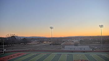 Weather camera view of Waldron HS.