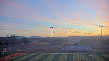 Weather camera view of Waldron HS.