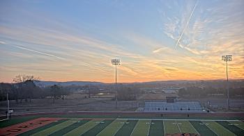 Weather camera view of Waldron HS.