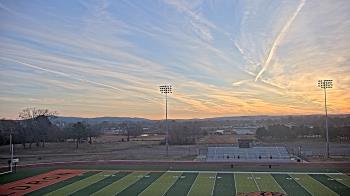 Weather camera view of Waldron HS.