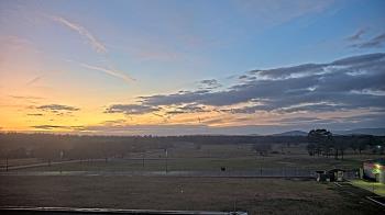 Weather camera view of Waldron HS.