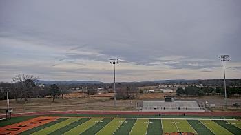 Weather camera view of Waldron HS.