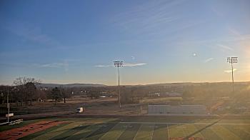 Weather camera view of Waldron HS.