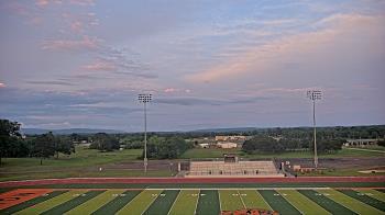 Weather camera view of Waldron HS.